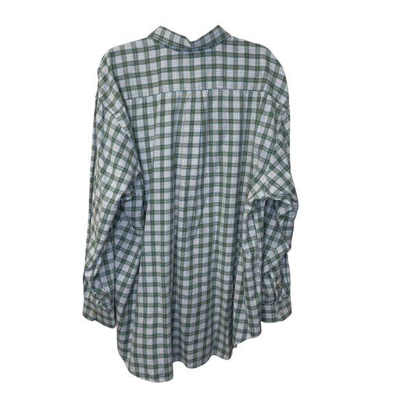 Vineyard Vines Mens XXL Whale Shirt Plaid Cotton Button Front Long Sleeve Preppy - Picture 2 of 9